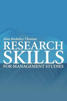 Book cover for Research Skills for Management Studies