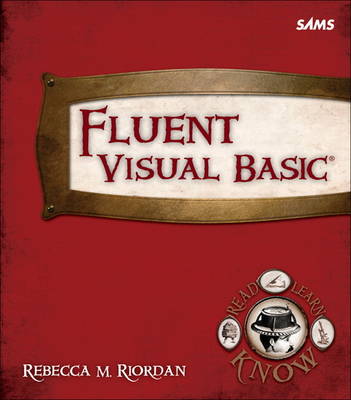 Book cover for Fluent Visual Basic