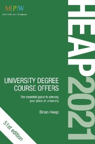 Cover of HEAP 2021: University Degree Course Offers