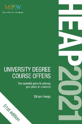 Book cover for HEAP 2021: University Degree Course Offers