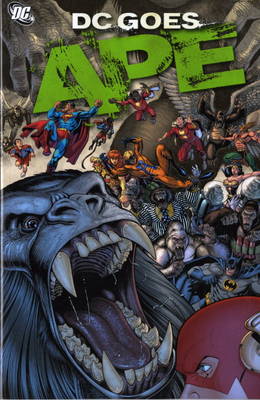 Book cover for DC Comics Goes Ape!