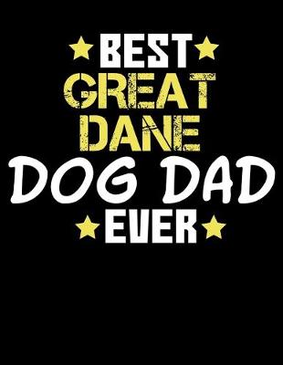 Book cover for Best Great Dane Dog Dad Ever