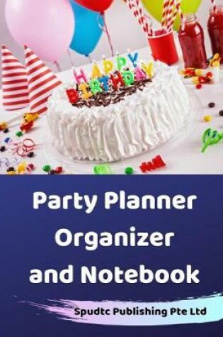 Cover of Party Planner Organizer and Notebook