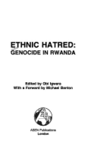 Cover of Ethnic Hatred