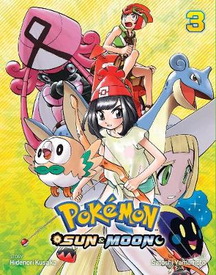 Book cover for Pokémon: Sun & Moon, Vol. 3