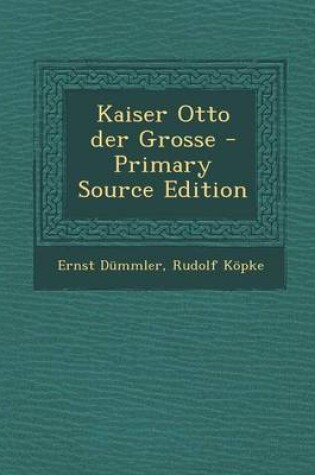 Cover of Kaiser Otto Der Grosse