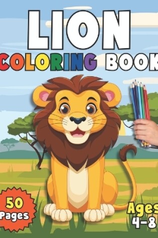 Cover of Lion Coloring Book