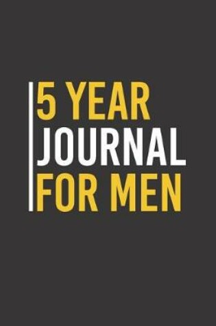 Cover of 5 Year Journal for Men