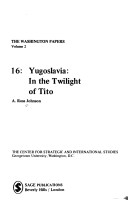 Cover of Yugoslavia