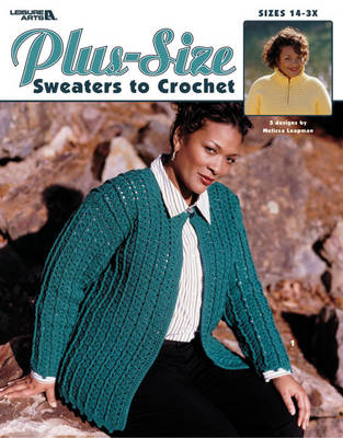 Book cover for Plus-size Sweaters to Crochet