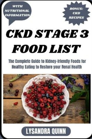 Cover of Ckd Stage 3 Food List