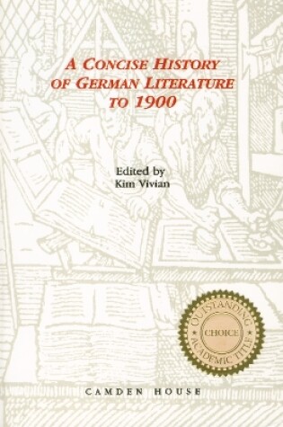 Cover of Concise History of German Literature to 1900