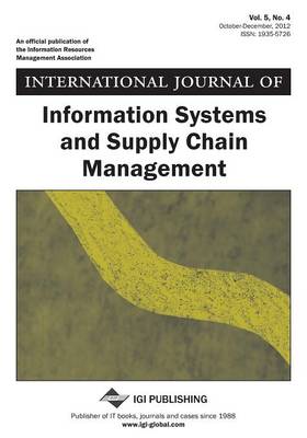 Book cover for International Journal of Information Systems and Supply Chain Management, Vol 5 ISS 4