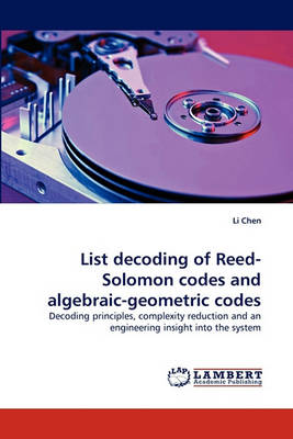Book cover for List Decoding of Reed-Solomon Codes and Algebraic-Geometric Codes