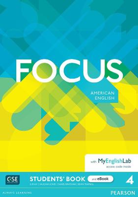 Book cover for Focus AmE Level 4 Student's Book & eBook with MyEnglishLab