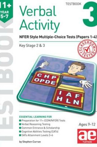 Cover of 11+ Verbal Activity Year 5-7 Testbook 3