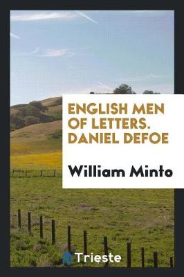 Book cover for English Men of Letters. Daniel Defoe