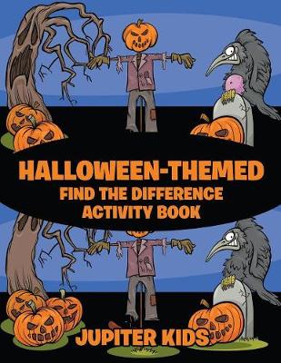 Book cover for Halloween-Themed Find the Difference Activity Book