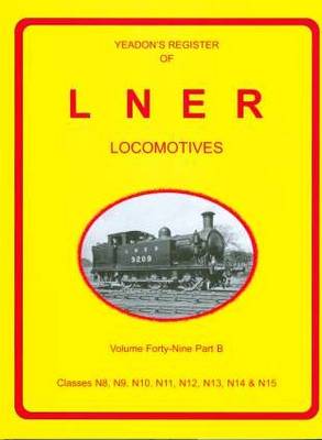 Book cover for Yeadon Register LNER