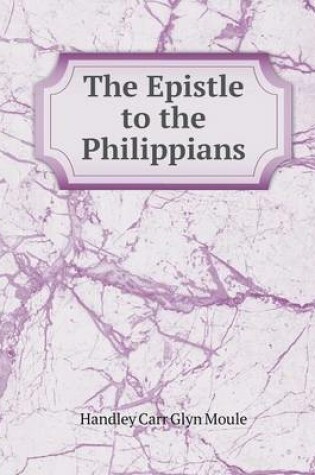 Cover of The Epistle to the Philippians