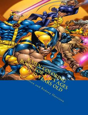 Book cover for X-Men Coloring Book