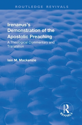 Book cover for Irenaeus's Demonstration of the Apostolic Preaching