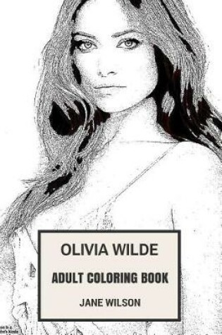 Cover of Olivia Wilde Adult Coloring Book