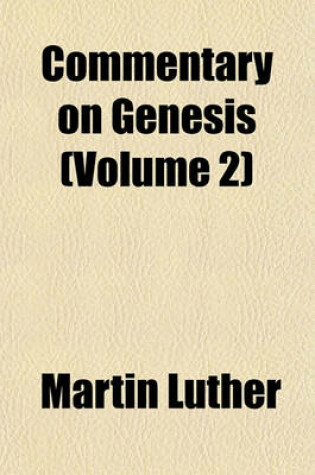 Cover of Commentary on Genesis (Volume 2)