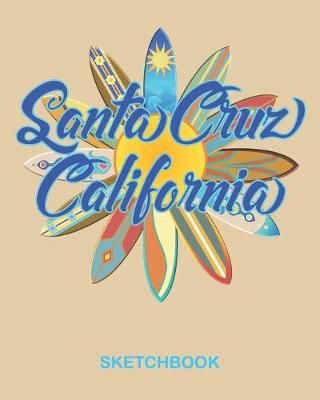 Book cover for Santa Cruz California Sketchbook