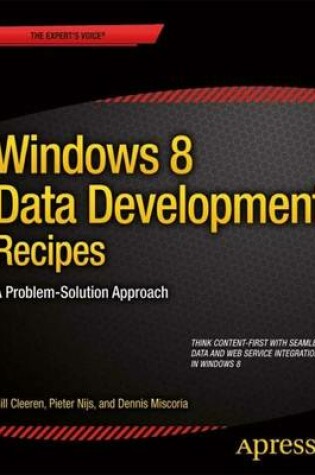 Cover of Windows 8 Data Development Recipes: A Problem-Solution Approach