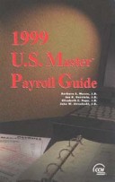 Book cover for 1999 U. S. Master Payroll Guide