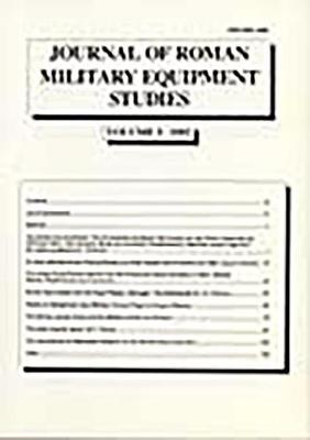 Cover of Journal of Roman Military Equipment Studies, Volume 3, 1992