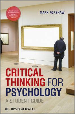 Book cover for Critical Thinking For Psychology