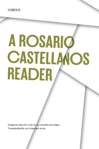 Cover of A Rosario Castellanos Reader