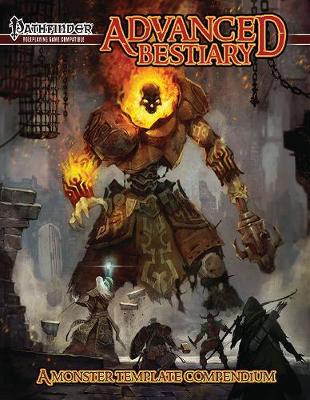 Book cover for Advanced Bestiary for the Pathfinder RPG