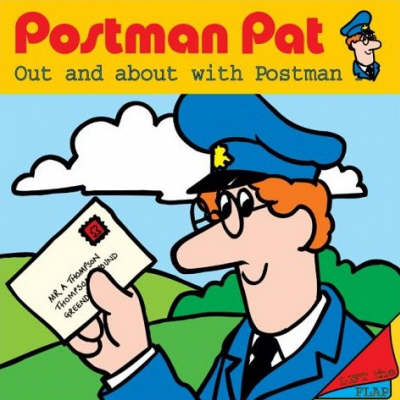Book cover for Out and About with Postman Pat