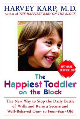 Book cover for The Happiest Toddler on the Block