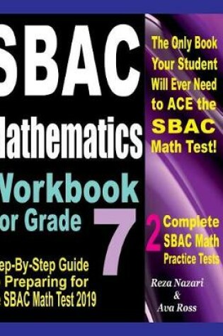Cover of Sbac Mathematics Workbook for Grade 7