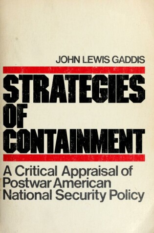 Cover of Critical Appraisal of Postwar American Security Policy