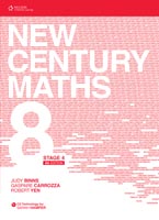 Book cover for New Century Maths 8