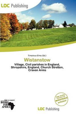 Cover of Wistanstow