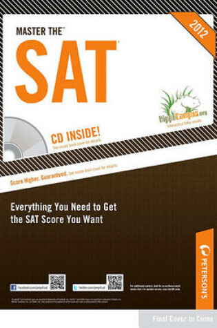 Cover of Master the SAT 2012 (W/CD)