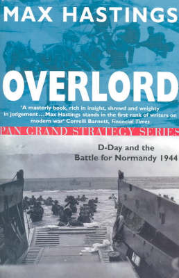 Book cover for Overlord; D-day and the Battle for Normandy 1944