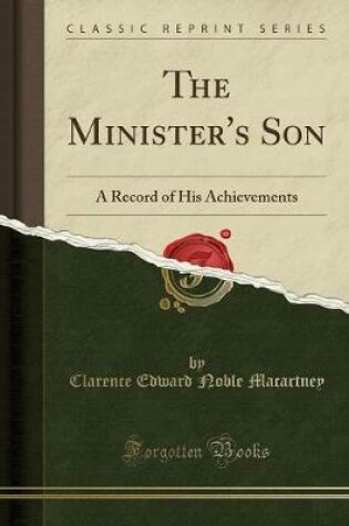 Cover of The Minister's Son