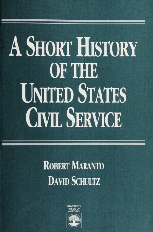 Cover of Short History of the United States Civil Service