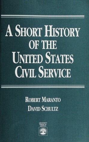 Book cover for Short History of the United States Civil Service