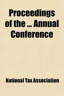 Book cover for Proceedings of the Annual Conference (Volume 9)