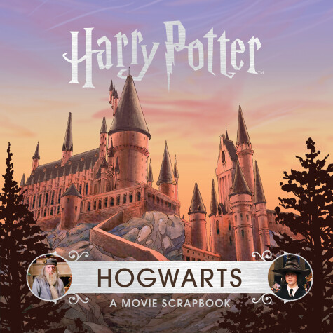 Book cover for Harry Potter: Hogwarts: A Movie Scrapbook