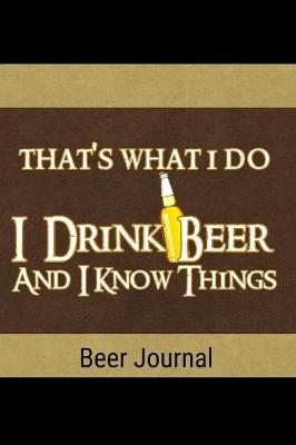 Book cover for Beer Journal