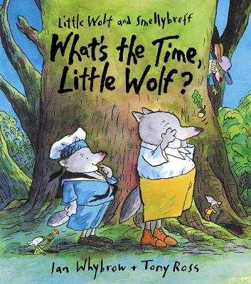 Book cover for What's the Time, Little Wolf?